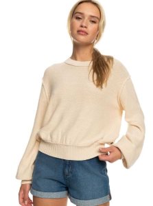 Roxy Loft Music Pullover Sweatshirt Tapioca | WRHOL-5031