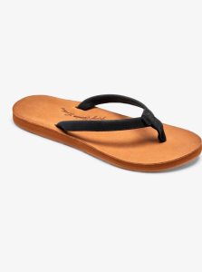 Roxy Lorraine Slim Sandals Black | NHVKD-2385