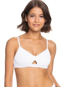 Roxy Love Bralette Bikini Top Bright White | ZSLNA-6074