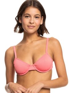 Roxy Love The Muse Bikini Top Tea Rose | PCGWH-8397