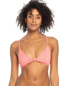 Roxy Love The Surf Knot Bikini Top Tea Rose | VERUG-3467