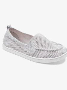 Roxy Minnow Knit Slip-On Shoes Grey | VDLCY-0913