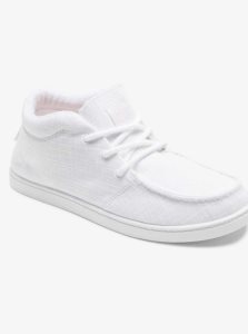 Roxy Minnow Mid Mid-Top Shoes White | JVPHY-5712