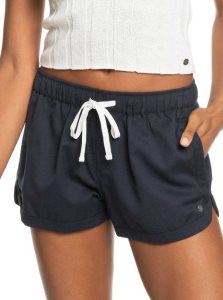 Roxy New Impossible Love Elasticized Shorts Mood Indigo | FZWGR-9563