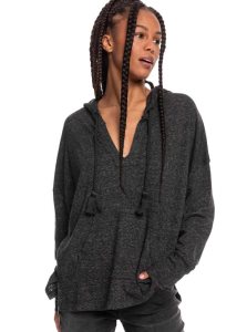 Roxy Paddle Out Hoodie Anthracite | GOYIZ-1429