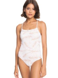 Roxy Palm Tree Dreams One-Piece Swimsuit Toast S Palm Tree | EBRMN-8391