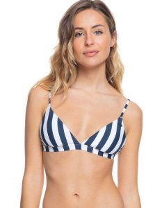 Roxy Parallel Paradiso Separate Top Mood Indigo Big Revo Stripes S | VWRBN-4980