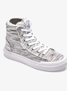 Roxy Rae Mid-Top Shoes Heather Grey | ULHDP-3502