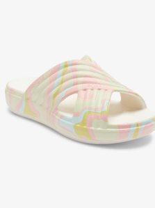 Roxy Rivie Print Sandals Crazy Pink/Soft Lime | MSEOD-3849