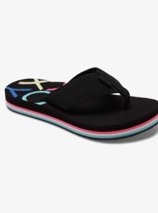 Roxy Send It Sandals Black | WYPGD-6358