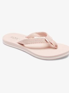 Roxy Send It Sandals Mauve Wine | QYELZ-8902