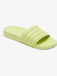 Roxy Slippy Water-Friendly Sandals Lime | GAEBU-8562