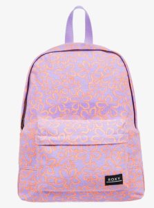 Roxy Sugar Baby Canvas Medium Backpack Mock Orange Hawaiianheat | QWIAC-4638