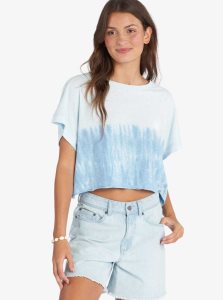 Roxy Sun Around Us Drop Shoulder T-Shirt Allure | DZTRE-6583