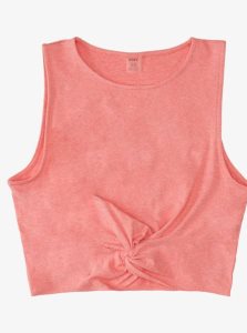 Roxy Sun Might Shine Sports Top Strawberry Pink Heather | RSAJU-9016