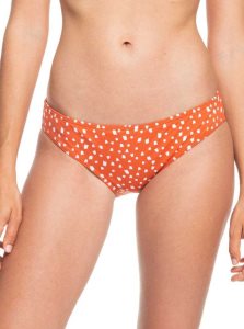 Roxy Tropical Oasis Hipster Bikini Bottoms Ginger Spice New Dots S | BOQNL-5827