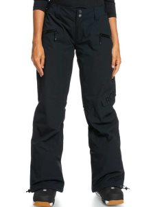 Roxy Wood Rose Insulated Snow Pants True Black | VPFYA-6217